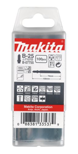 MAKITA zaagblad B-25 100 stuks hout B-07755