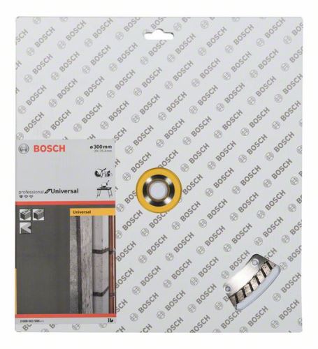 BOSCH Diamantdoorslijpschijf Standaard voor Universal Turbo 300 x 20/25,40 x 3 x 10 mm 2608602586