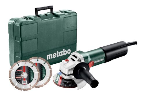 Metabo WEQ 1400-125 SET Haakse slijper 600347510