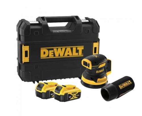 DeWALT Accu Excenterslijper 125mm 18V 2x5,0Ah DCW210P2