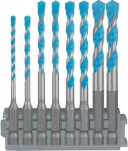 BOSCH EXPERT borenset HEX-9 MultiConstruction 3/4/5/5/6/6/8/8 mm voor Pick&Clic (8-delig) 2608901455