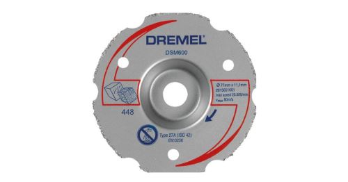 DREMEL Universele hardmetalen uitlijnsnijschijf 2615S600JB