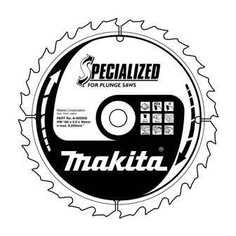 MAKITA houtzaagblad SPECIALIZED 160x2,2x20 mm 28 tanden voor invalzagen B-09260