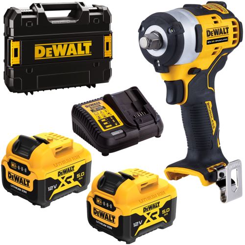 DEWALT Slagmoersleutel 12V, 340Nm 1/2'2x5Ah DCF901P2