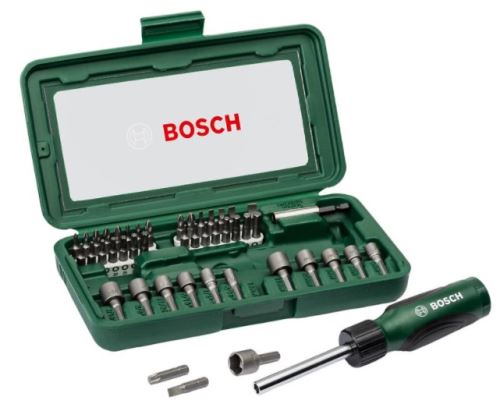 BOSCH 46-delige schroevendraaierset 2607019504