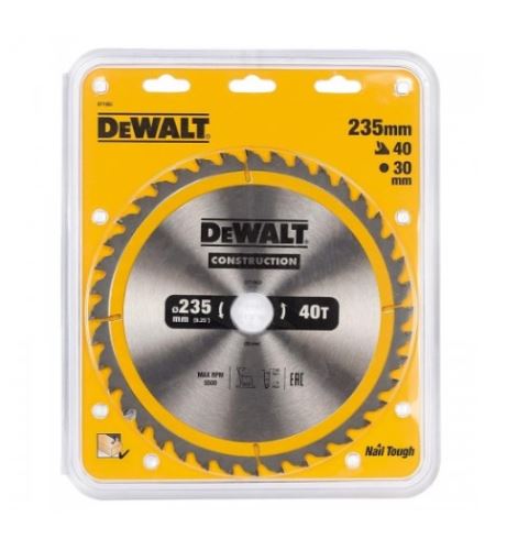 DeWALT Zaagblad ATB 10° 235 x 30 mm, 40 tanden DT1955