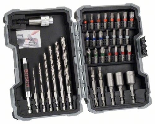 BOSCH 35-delige set schroefbits en boren voor hout 2607017566