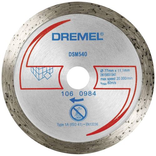 DREMEL Diamanttegelsnijschijf 2615S540JB