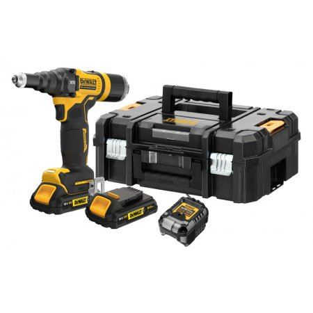 DeWALT 18V AKU klinkhamerpistool, 1x1,7Ah, lader, TSTAK DCF403E1GT