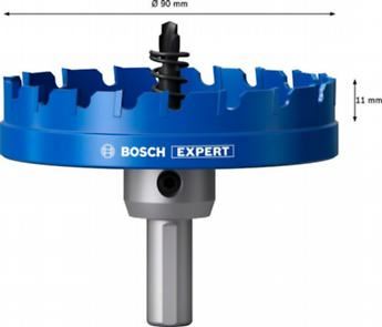 BOSCH EXPERT hardmetalen gatenpons Plaatwerk 90 mm 2608901447