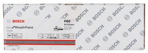 BOSCH Schuurpapier C470 (50 stuks) 115 x 230 mm, 60 2608607932