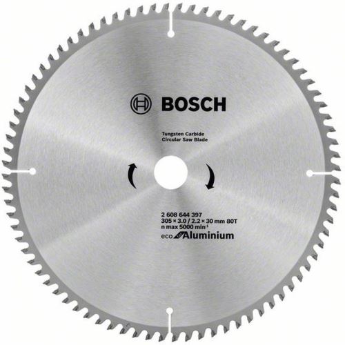 BOSCH Zaagblad Eco voor Aluminium 305x3,0/2,2x30 80T 2608644397