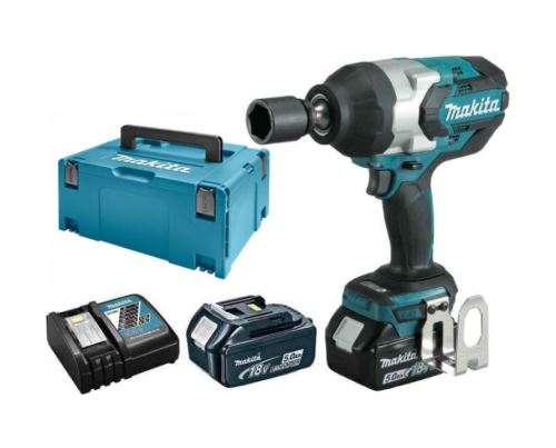 Makita Accu-slagschroevendraaier 3/4" Li-ion LXT 18V/5,0Ah DTW1001RTJ