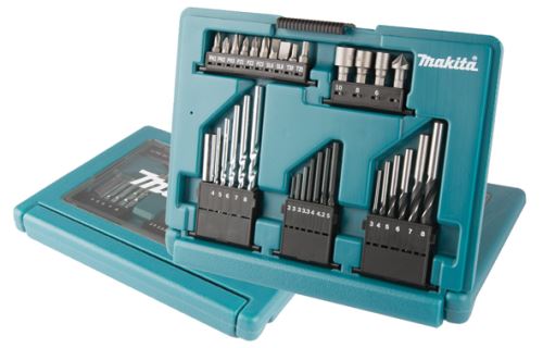 MAKITA bit- en boorset 33-dlg in kunststof koffer B-49389