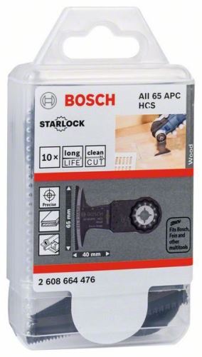 BOSCH RB – 10 stuks AII 65 APC 40 x 65 mm 2608664476