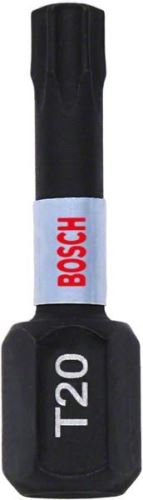 BOSCH T20 Impact Control-bit 25 mm, 2 stuks 2608522474