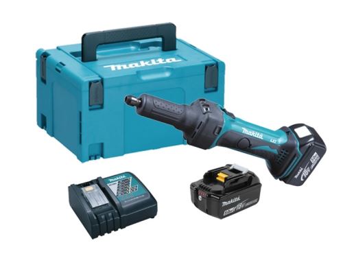 Makita Aku directe slijpmachine Li-ion LXT 18V/5.0Ah, Makpac DGD800RTJ