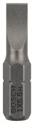 BOSCH Schroevendraaierbit extra hard Extra-Hart S 1,0x5,5, 25 mm (3 stuks) 2607001464