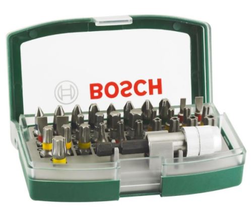 BOSCH 32-delige kleurgecodeerde schroevendraaierbitset 2607017063