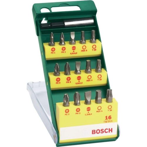 BOSCH 16-delige schroevendraaierbitset 2607019453