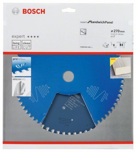 BOSCH Zaagblad Expert voor Sandwichpaneel 270 x 30 x 2,4 mm, 60 2608644145