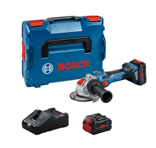 Bosch Accu haakse slijper BITURBO met X-LOCK GWX 18V-15 SC 06019H6501