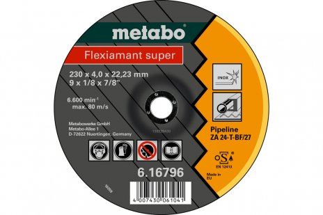 METABO FLEXIAMANT SUPER 180X4,0X22,23 BUIS, SF27 61679500