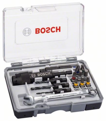 BOSCH 20-delige set schroefbits Drill&Drive 2607002786