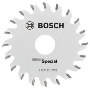 BOSCH Cirkelzaagblad voor inval- en handcirkelzagen D = 65 mm; Gat = 15 mm; Aantal tanden = 20 2609256C83