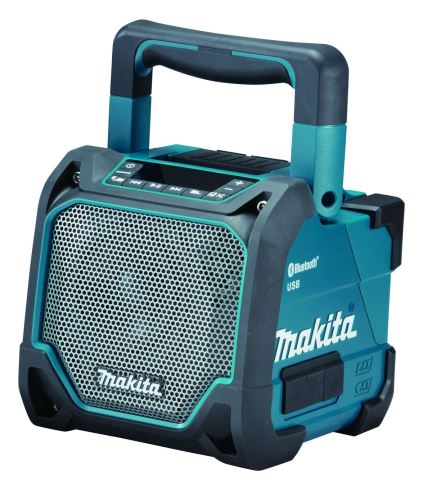 MAKITA Batterijspeler met USB en Bluetooth, Li-ion 10,8/12V-18V Z DMR202