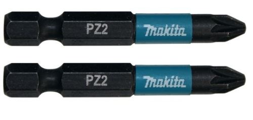 MAKITA torsiebit 1/4" IMPACT ZWART PZ2, 50 mm 2 stuks B-63753