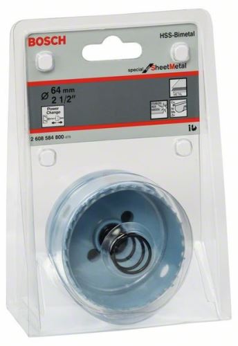 BOSCH Plaatgatzaag voor plaat 64 mm, 2 1/2" 2608584800