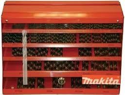 MAKITA metaalborenset 30 stuks 1; 60 stuks 2,5; 80 stuks 3,5; 60539