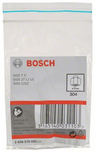 BOSCH Spantang spanhuls met spanmoer 3 mm 2608570082