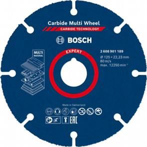 BOSCH EXPERT snijwiel Carbide Multi Wheel 125mm 2608901189