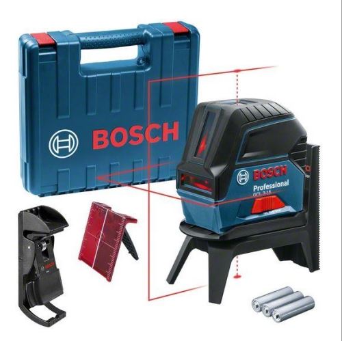 Kruislaser BOSCH GCL 2-15 + RM 1 + houder + koffer 0601066E02