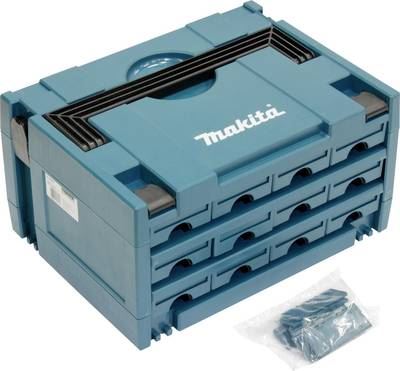 MAKITA Makpac met compartimenten - 3 rijen van vier compartimenten P-84327