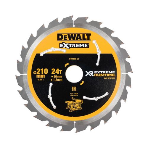 DeWALT Zaagblad (ideaal voor FLEXVOLT zagen), 210 x 30 mm, 36 tanden DT99566