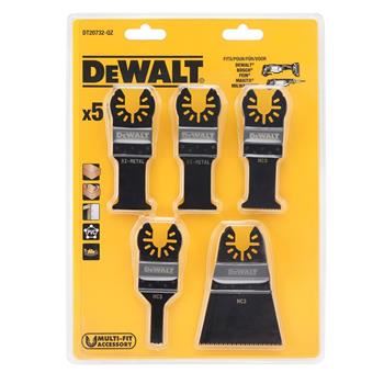 DeWALT Wood-zaagbladenset voor multitools (5-delig) DT20732