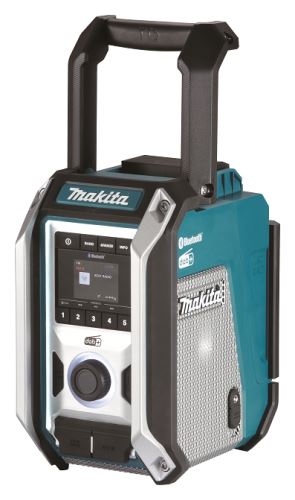 MAKITA Oplaadbare DAB-radio, Bluetooth, USB Li-ion CXT 10,8/12V, LXT14,4/18V DMR115