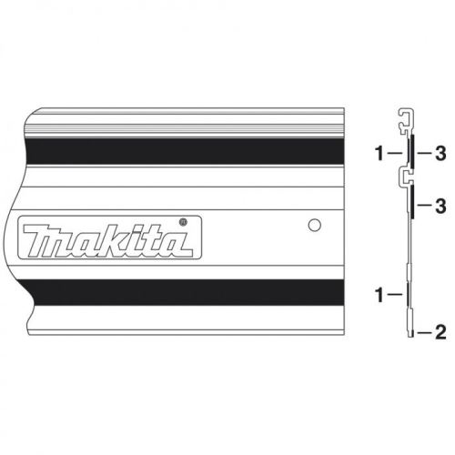 MAKITA schuiftape voor staaf 1400 mm 413101-9