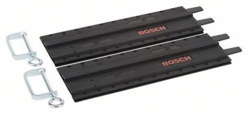 BOSCH 2-delige kunststof geleiderail met schroefbevestigingsklemmen 700 mm (2x 350 mm) 2609255732