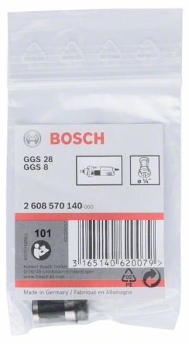 BOSCH Spantang spanhuls zonder spanmoer 1/4" 2608570140