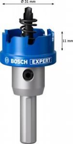 BOSCH EXPERT hardmetalen gatenpons Plaatwerk 31 mm 2608901414