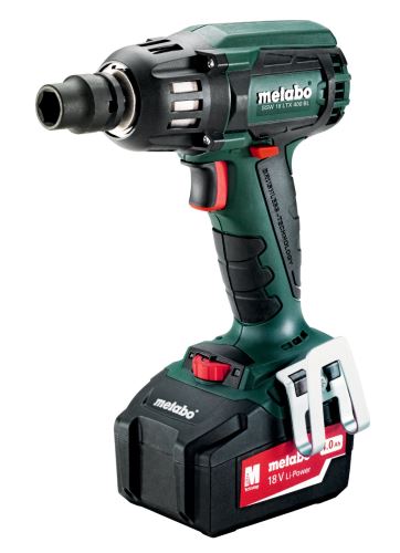 METABO Accu-slagmoersleutel SSW 18 LTX 400 BL 2x4,0 Ah