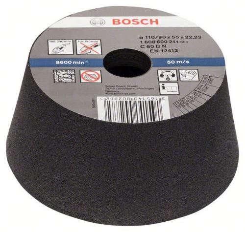 BOSCH Slijppot, conisch - steen/beton 90 mm, 110 mm, 55 mm, 60 1608600241