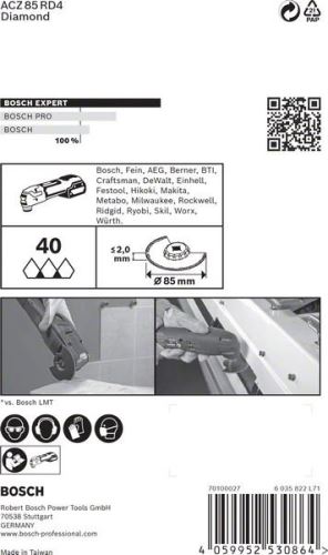 BOSCH EXPERT STAROCK DIA ACZ85RD4, 1 st 2608900034