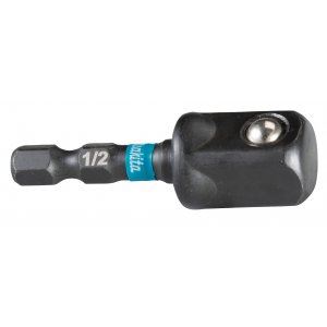 MAKITA torsieadapter 1/4" IMPACT BLACK, vierkant 1/2", 50 mm B-66874