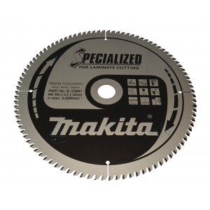 MAKITA laminaatzaagblad SPECIALIZED 305x2,5x30 mm 96 tanden B-33881