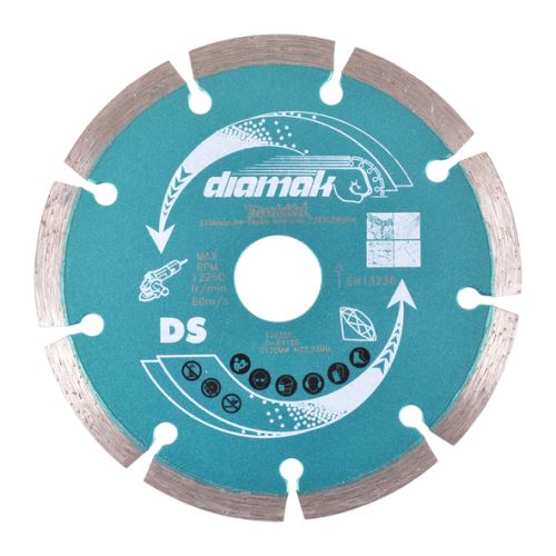 MAKITA diamantdoorslijpschijf DiaMak 125x22,23 mm, 10 stuks D-61139-10